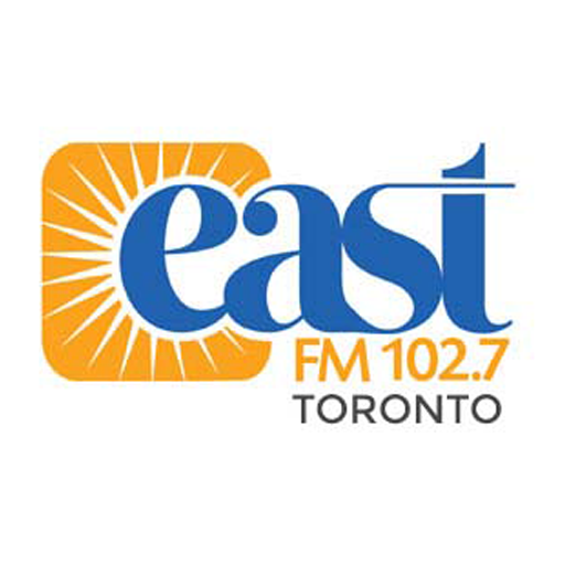 CJRK-FM 102.7 "East FM" Toronto, ON logo